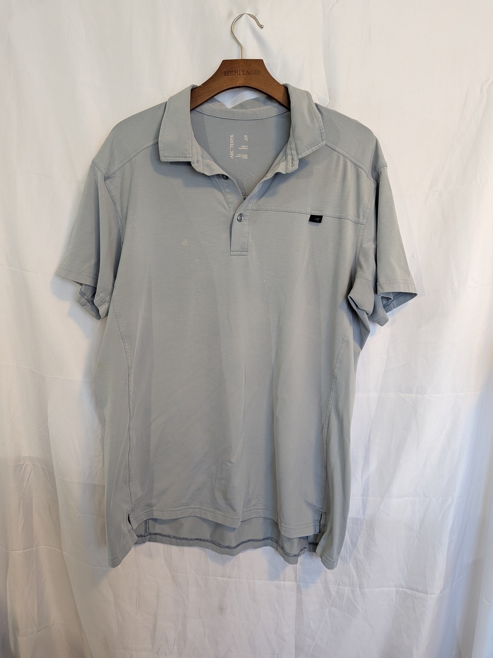 Arc'teryx Men's Captive Short Sleeve Polo FLAWED Size XL